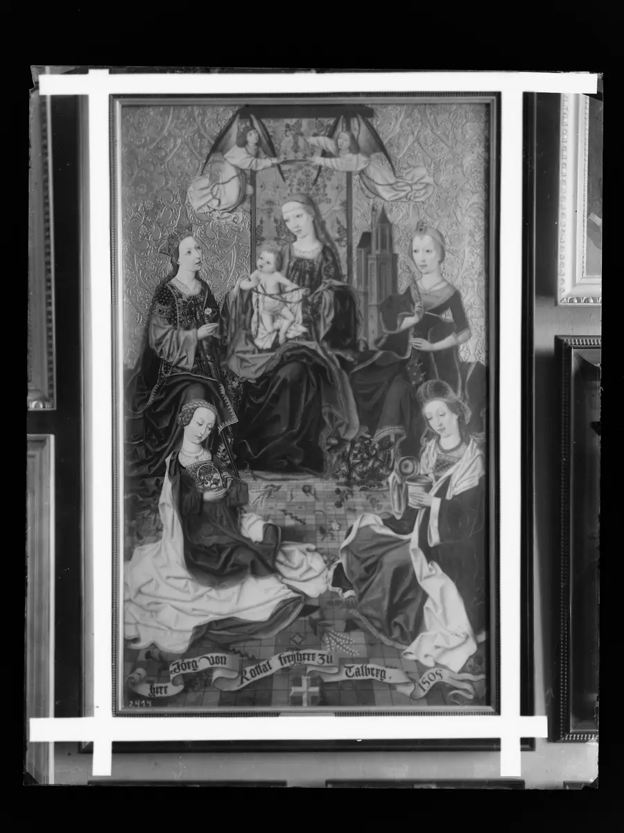 Madonna mit vier hl. Frauen