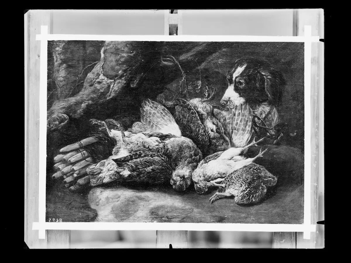 Still-Leben mit Rebhühnern