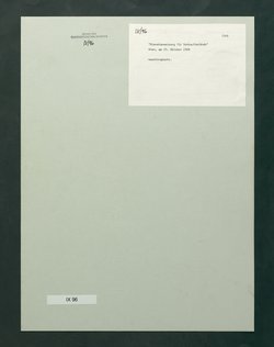 Dienstanweisung für Verkaufsstände