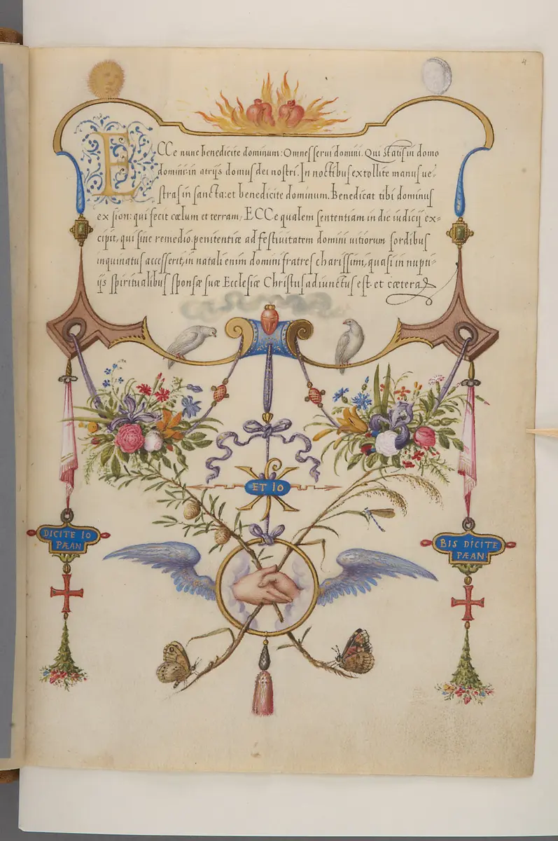 Schriftmusterbuch; 127 Blatt Pergament