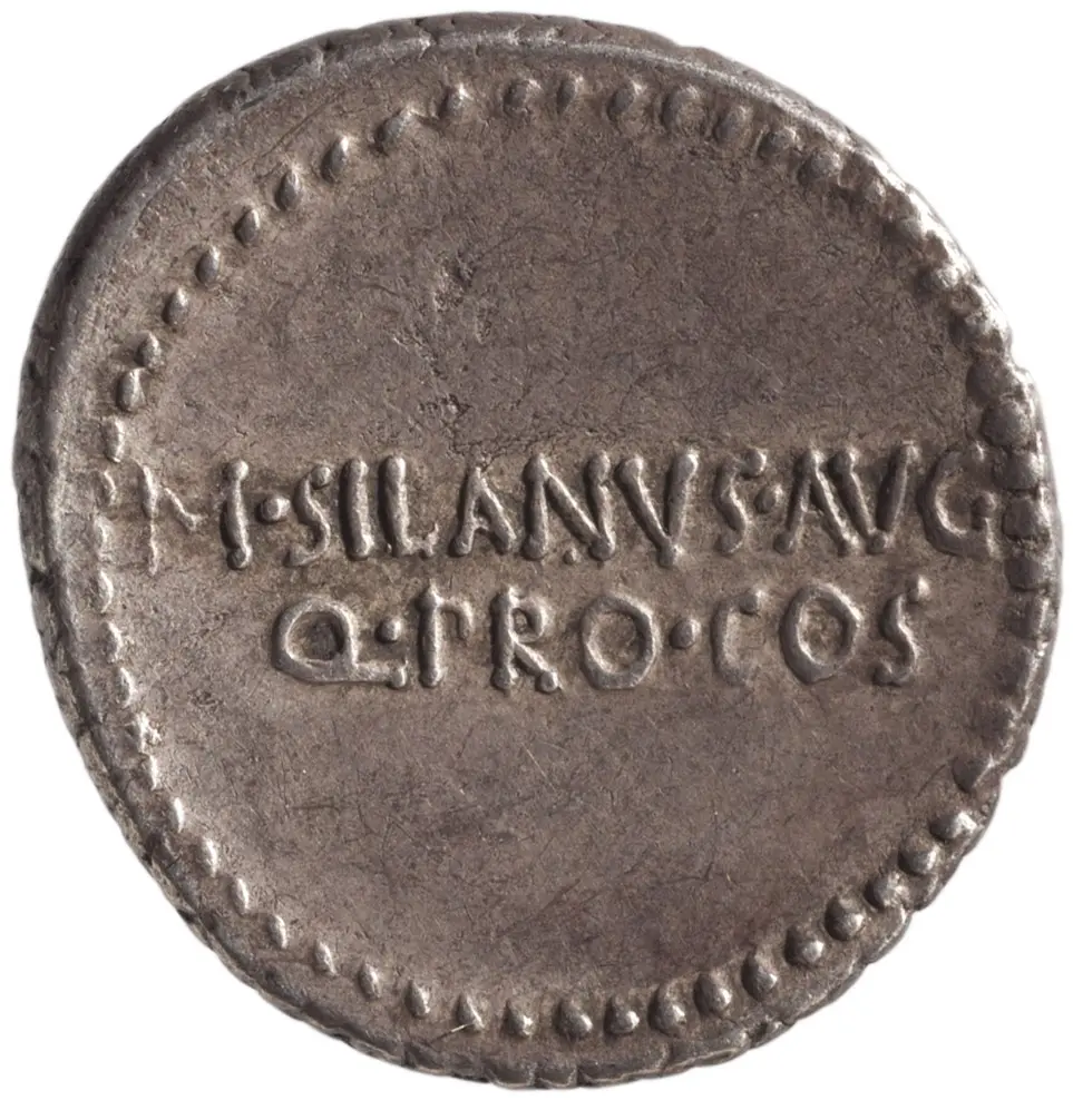 Röm. Republik: M. Antonius mit M. Silanus