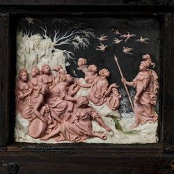 Tafel mit 60 Szenen aus den Metamorphosen des Ovid