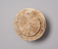 Kanope mit Deckel in Form eines Affenkopfes