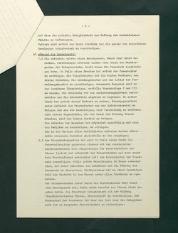 Feuerlöschordnung für das Kunsthistorische Museum, Teil I: Hauptgebäude