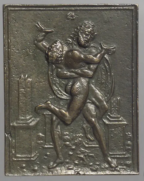 Herkules und Antäus