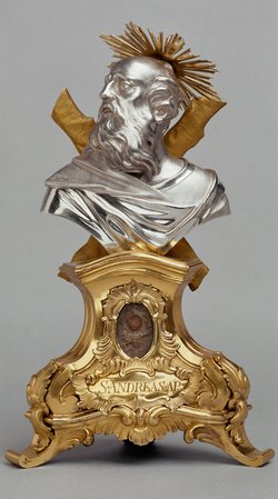 Reliquienbüste des hl. Andreas