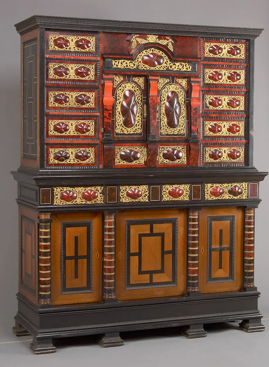 Möbel, Schrank, Kasten, Kabinettschrank, Schildpattschrank