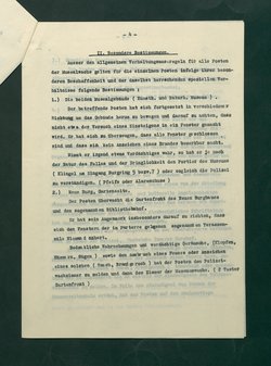 Dienstordnung der Museumswache