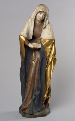 Flügelaltar und hll. Maria und Johannes