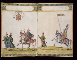Hochzeitskodex Erzherzog Ferdinands II.: Ferdinand und Wilhelm