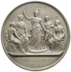 Wien: Preismedaille für die Weltausstellung 1873