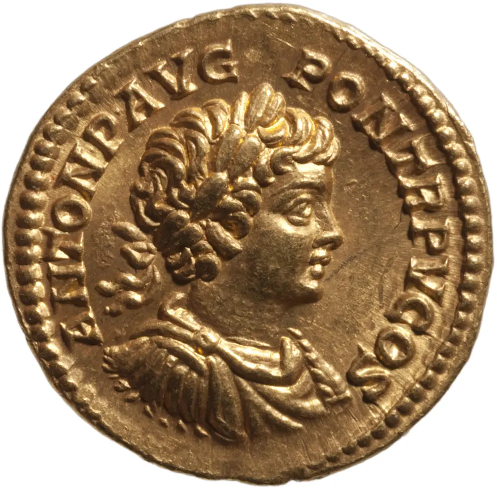 Antoninus III. (Caracalla) und Plautilla