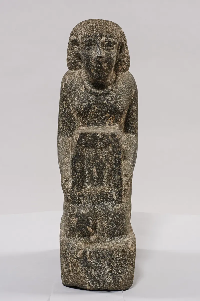 Naophore Statue, unfertig