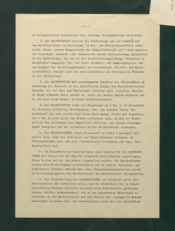 Dienstanweisungen für Postenaufseher, Portiere, die Telephonzentrale, Oberaufseher, Nachtportiere und Nachtaufseher, für den Wochendienst der Beamten und der Verwaltungskanzlei