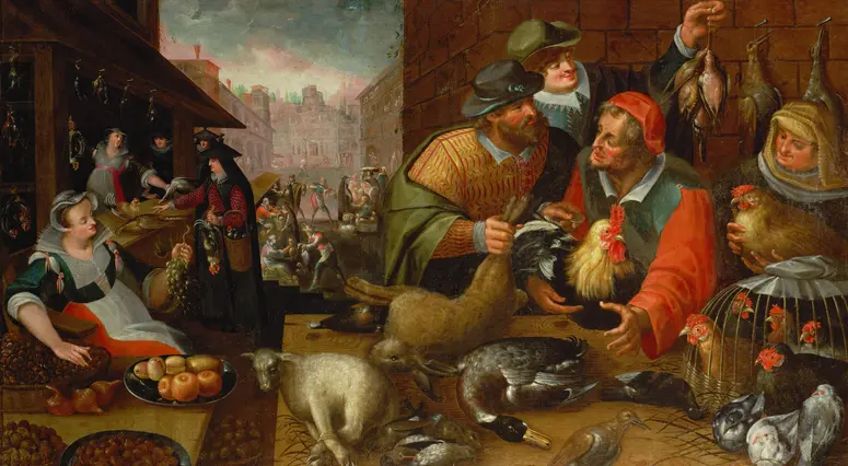 Geflügelmarkt (Herbst)
