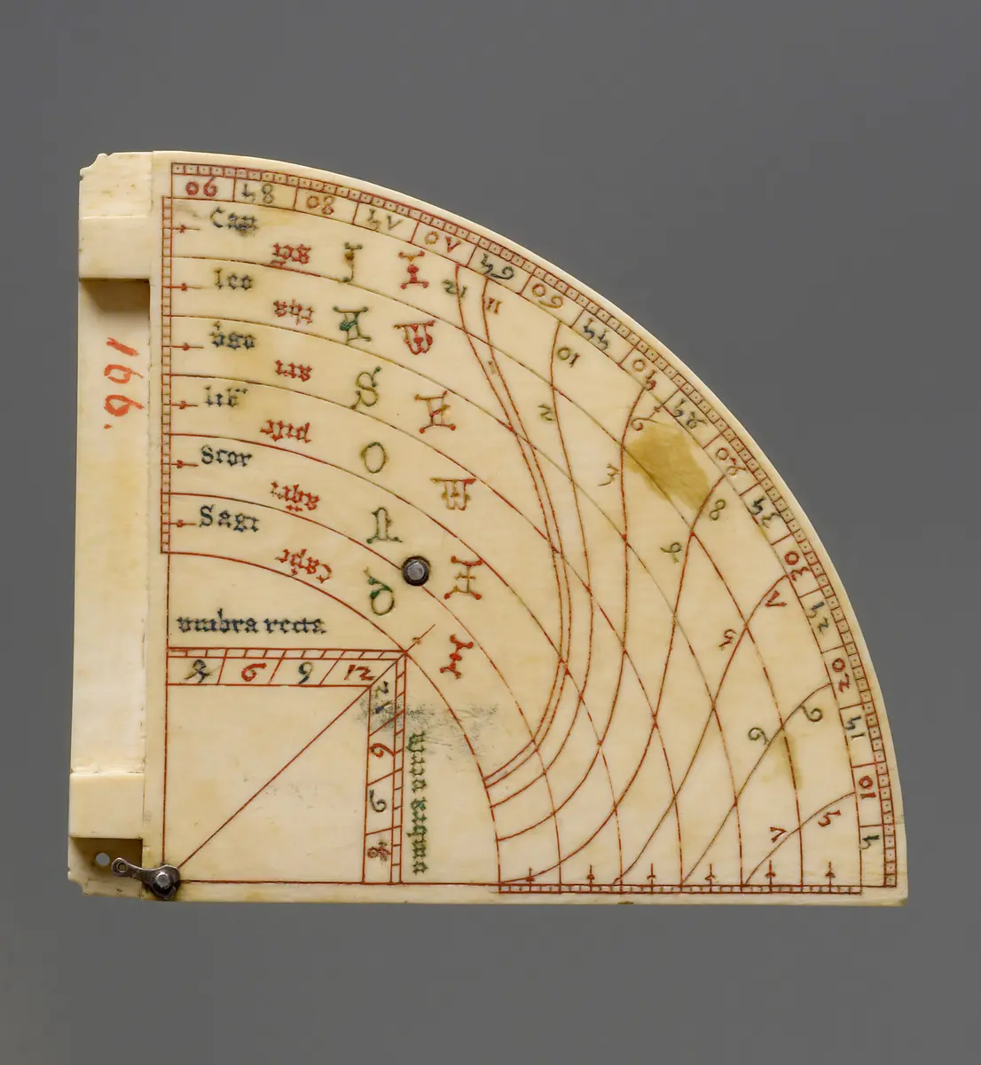 Sonnen-Quadrant aus dem Besitz Friedrichs III.