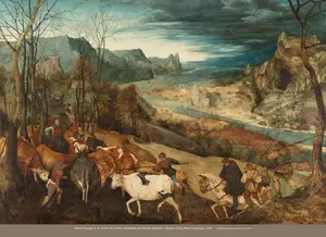Bruegel - Heimkehr der Herde (Herbst)