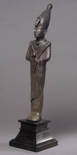 Gott Osiris, stehend