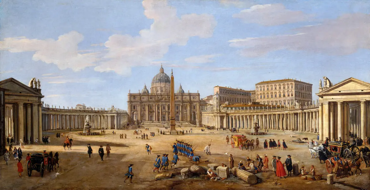Petersplatz in Rom