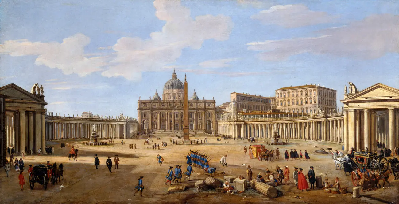 Petersplatz in Rom