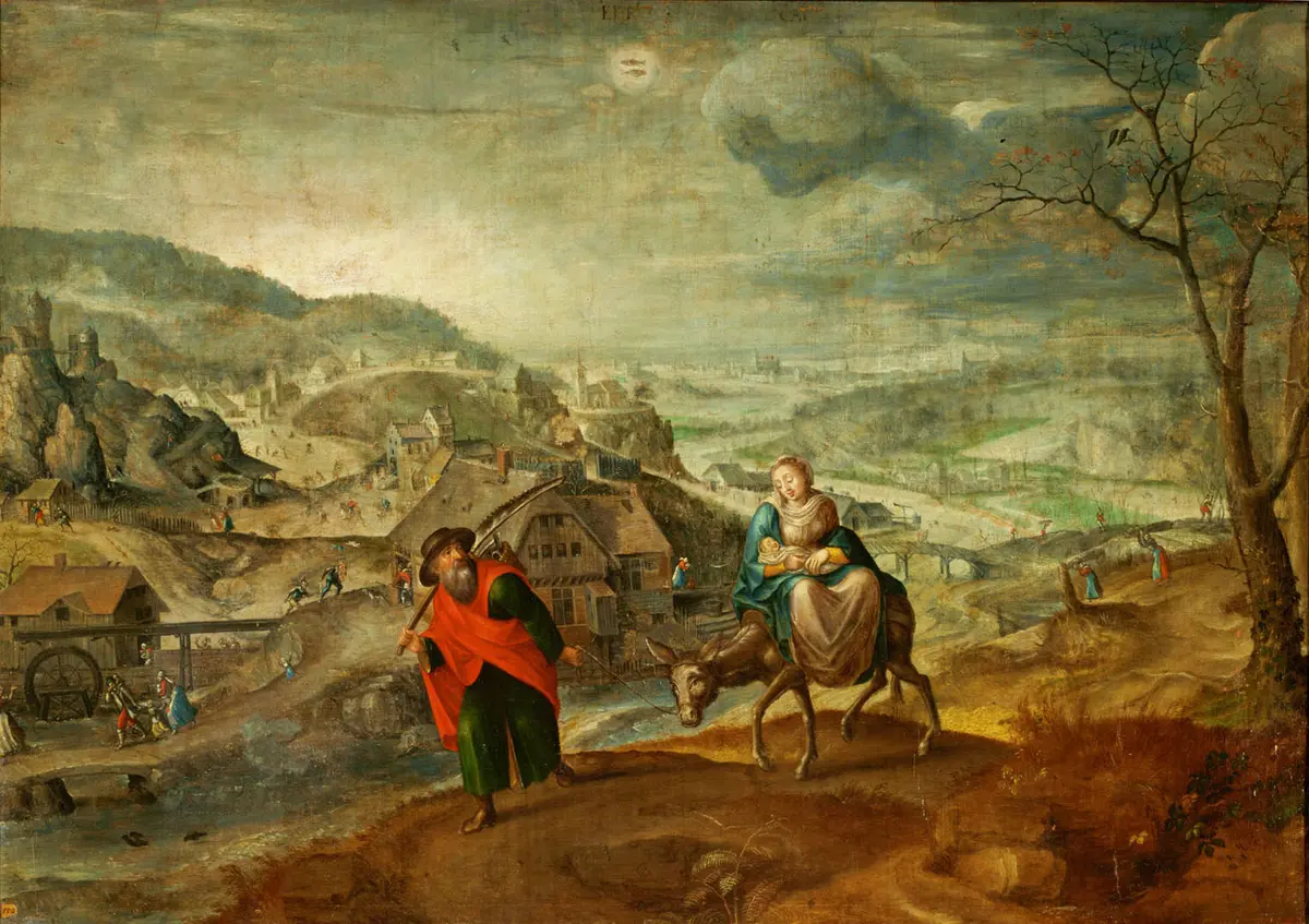 Flucht nach Ägypten (Februar)