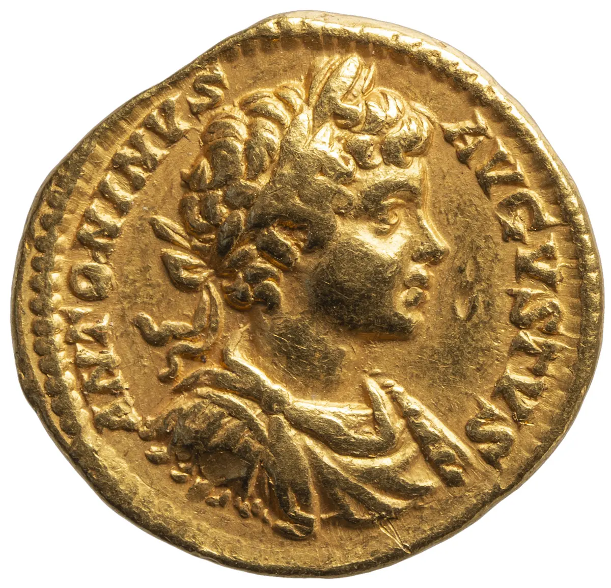 Septimius Severus, Iulia Domna und Antoninus III. (Caracalla)