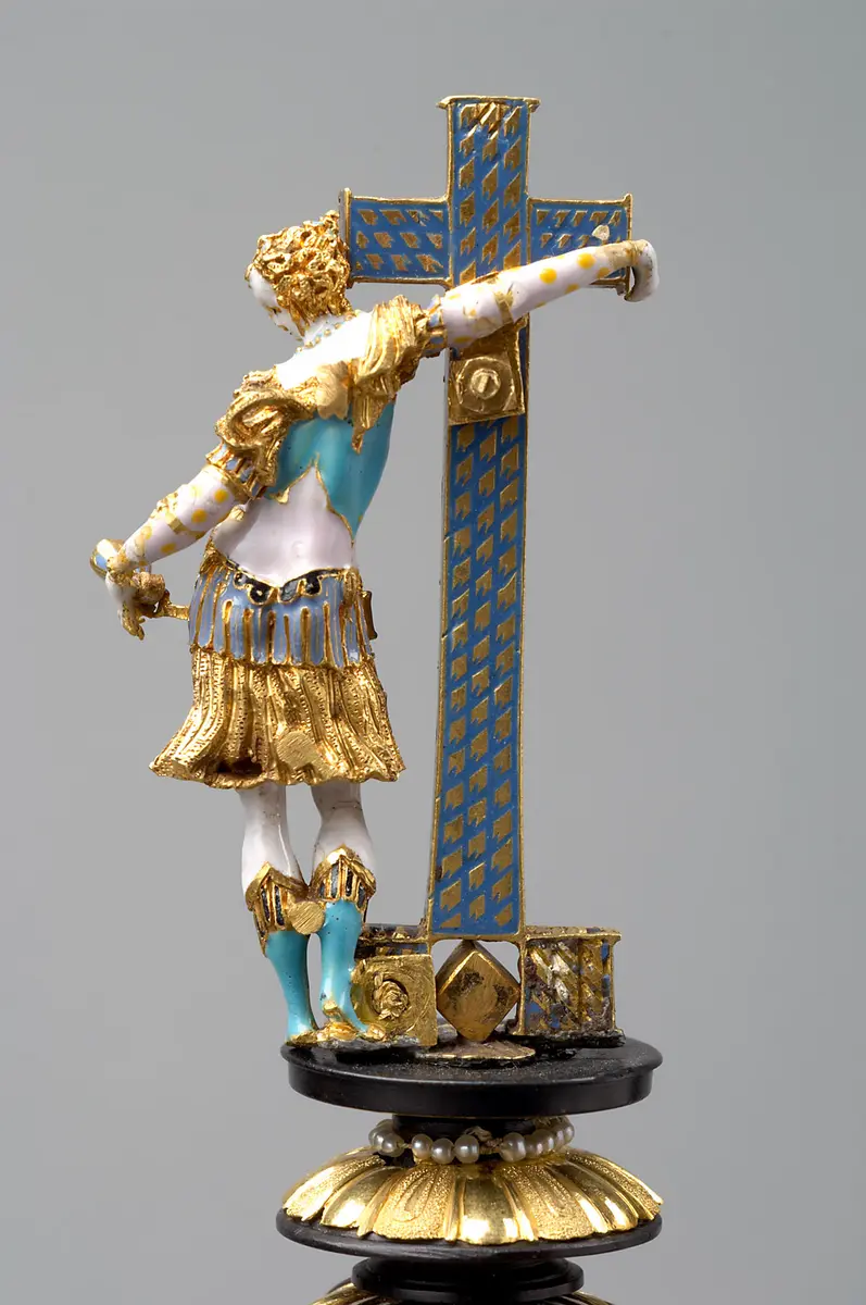 Ostensorium mit einem Dorn der Dornenkrone Christi