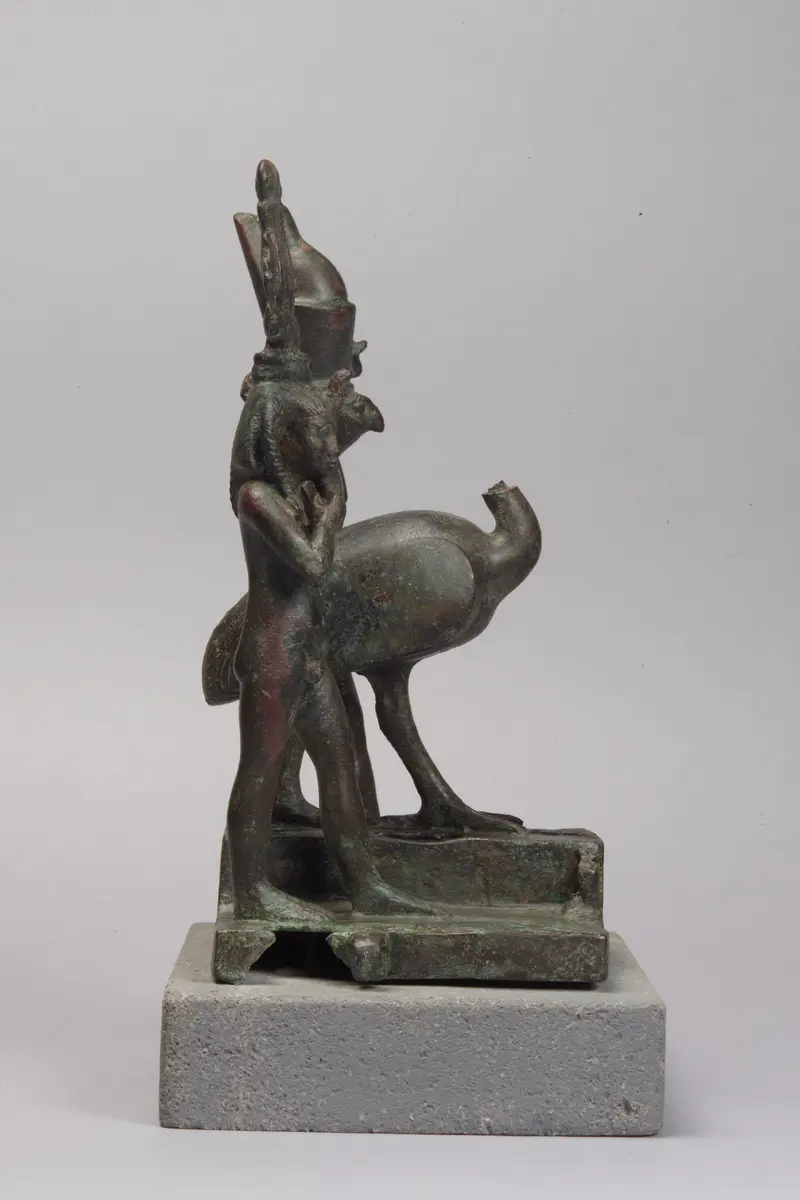 Harpokrates mit Horus und Ibis