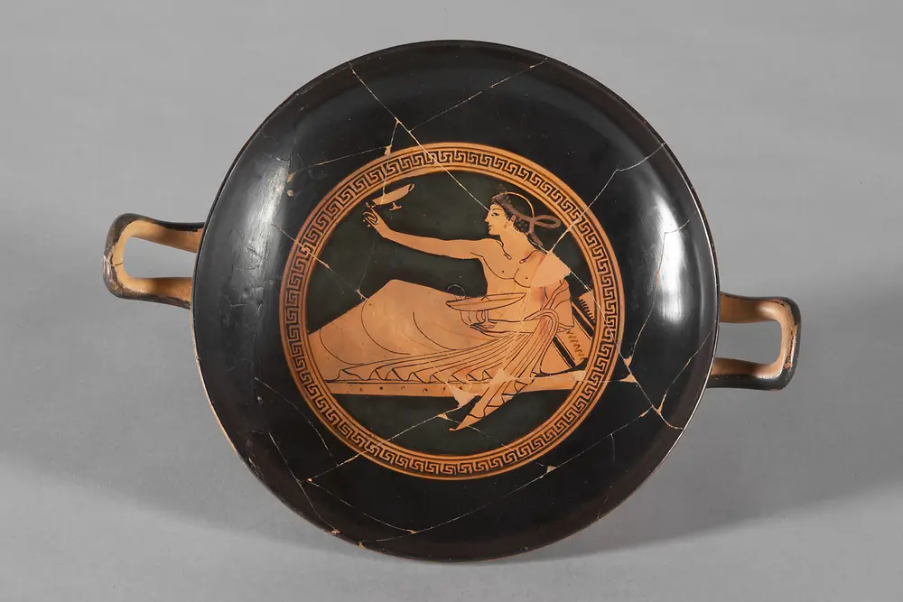 Jüngling beim Kottabos