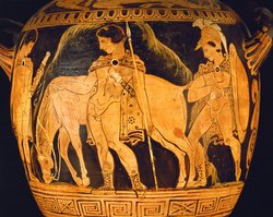 Achilleus und Troilos