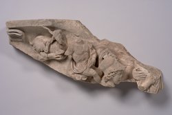 Fragment eines Persephone-Sarkophages