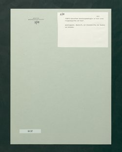 Verhaltungsmaßregeln im Falle eines Fliegerangriffs auf Wien