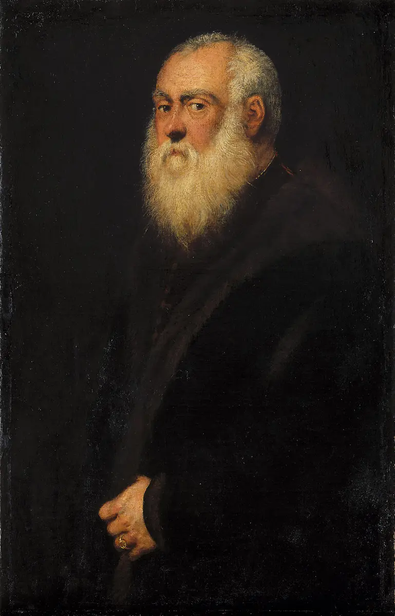 Portrait of a Man with a White Beard