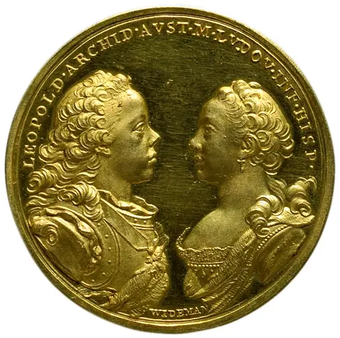 Habsburg: Kaiser Leopold II. und Maria Ludovica von Bourbon-Spanien (dessen Gemahlin)