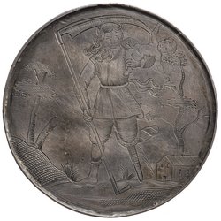 Alchemie: Medaille des Johann Joachim Becher