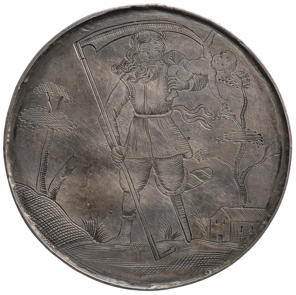 Alchemie: Medaille des Johann Joachim Becher