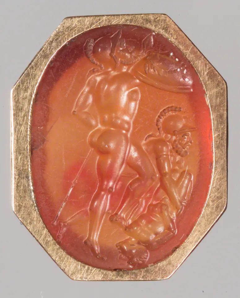 Bergung der Leiche des Patroklos