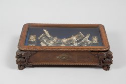 Jagdgarnitur in einer Kassette
