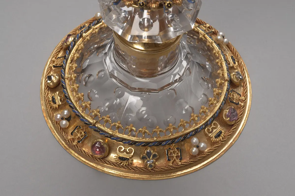 Deckelpokal; sog. Burgundischer Hofbecher