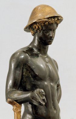 Merkur unterrichtet Cupido (Fragment)