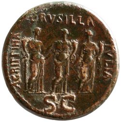 Caius für Agrippina II., Drusilla und Iulia III.