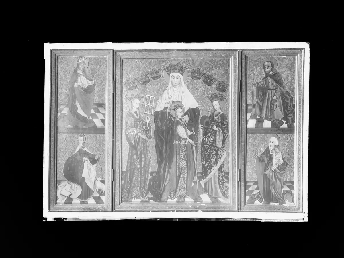 Madonnenaltar mit Heiligen