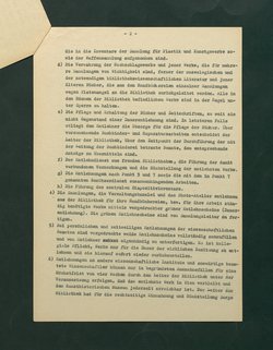 Provisorische Bibliotheksordnung des Kunsthistorischen Museums