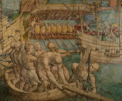 Kriegszug Kaiser Karls V. gegen Tunis (1535): Einnahme der Festung La Goletta durch Heer und Flotte