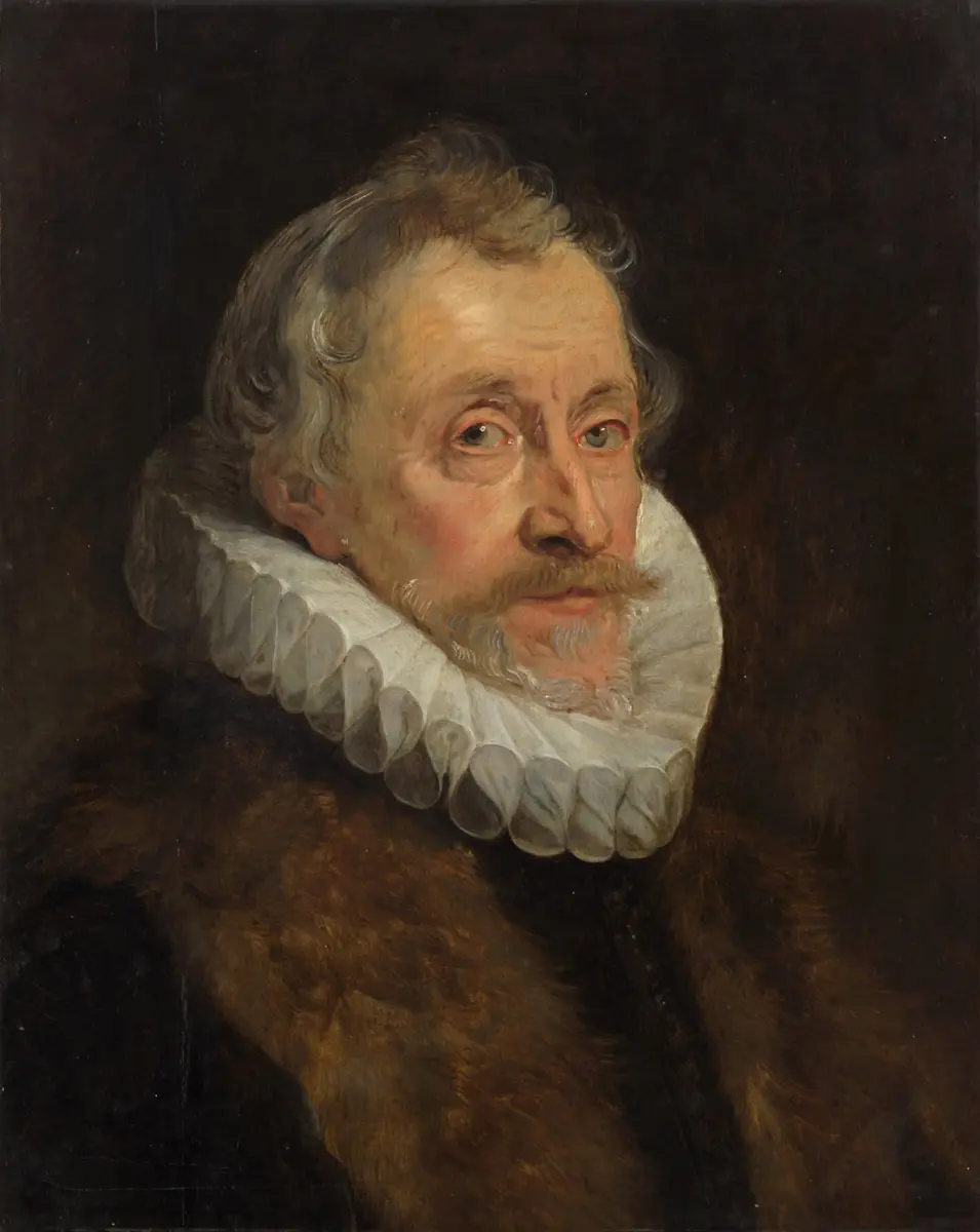 Bildnis eines Mannes in Pelz und Halskrause