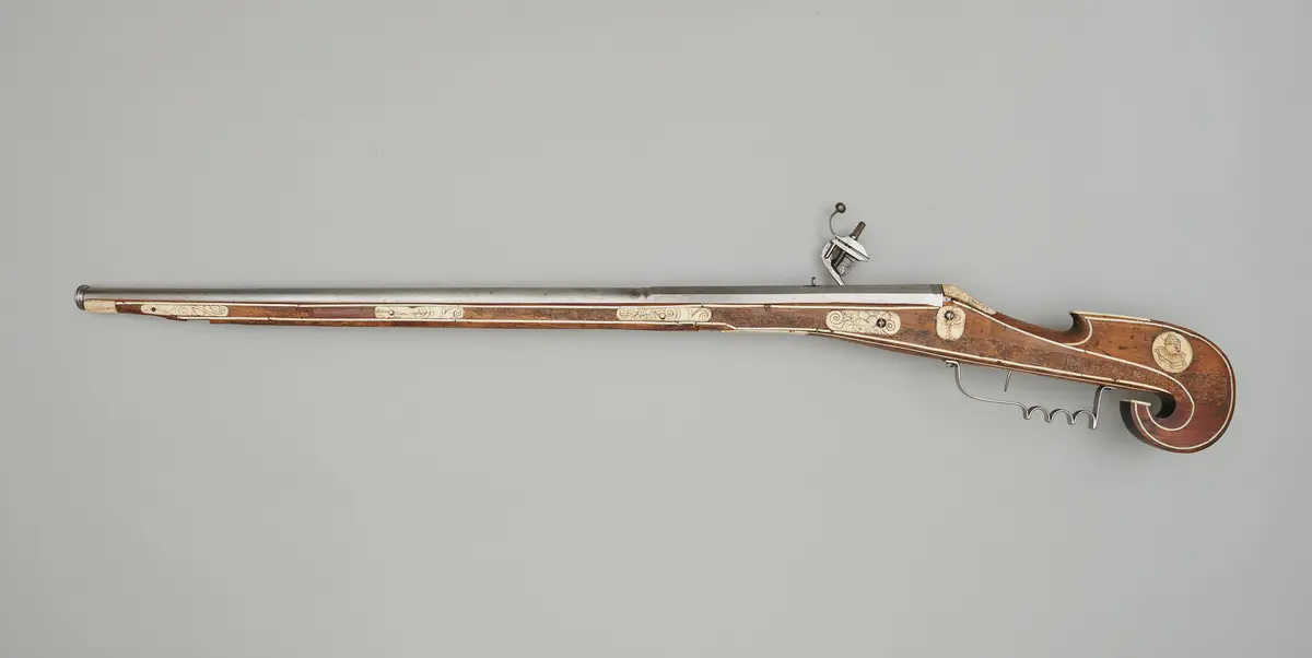 Radschlossgewehr mit Luntenhahn