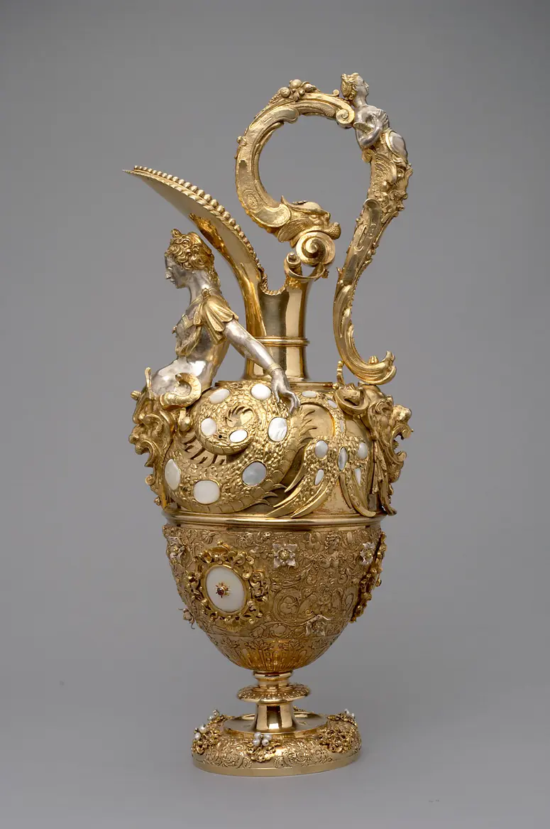 Ornate Basin with Ewer, Ewer