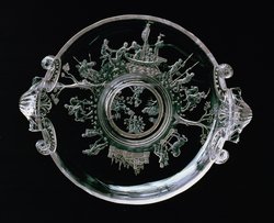 Schale mit Darstellungen aus der Troja-Sage