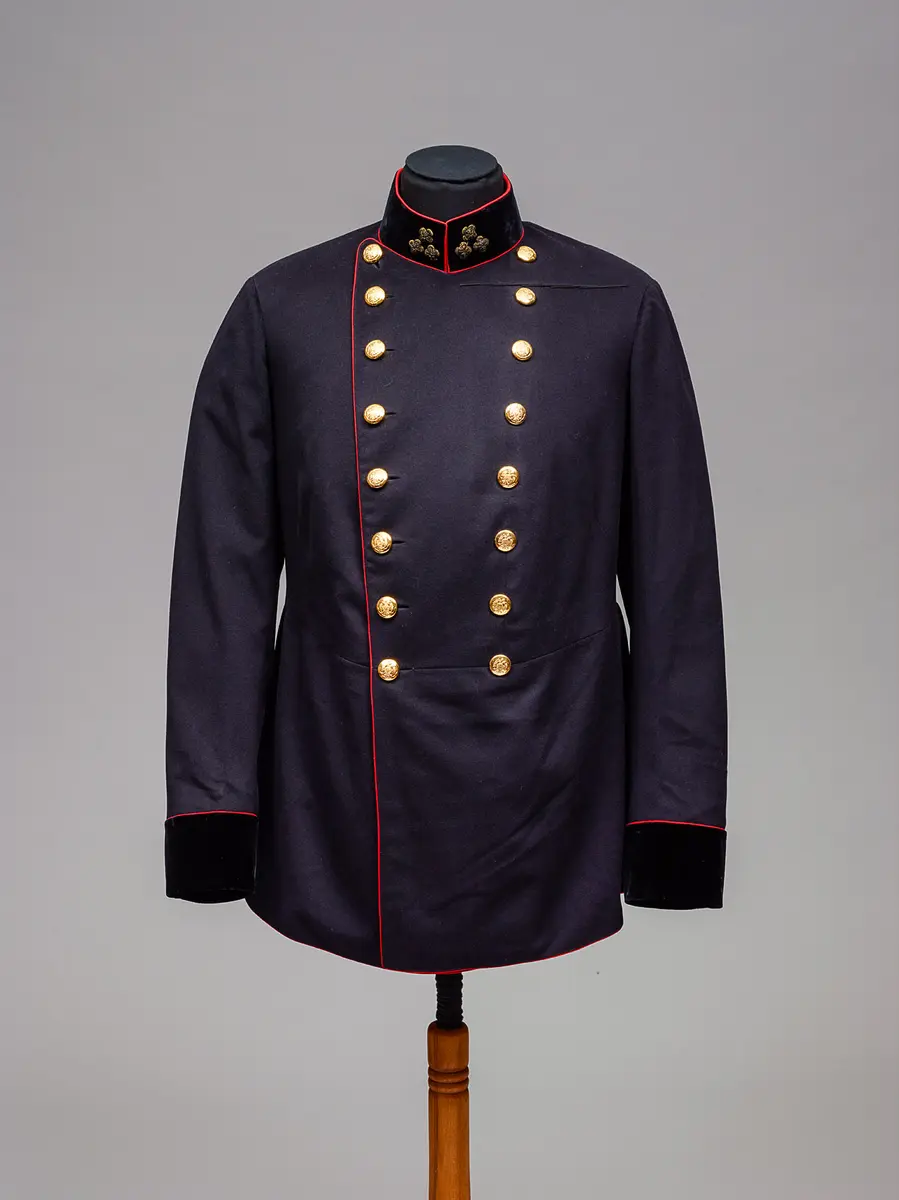 Rock von der Uniform eines Hofstaats-Beamten: Offizial in der Generaldirektion der Privat- und Familien- Fonde