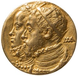 Habsburg: Kaiser Maximilian II. und Maria von Spanien (dessen Gemahlin) / Kaiser Karl V.